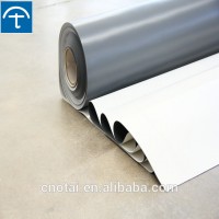 1.5mm Polyester Reinforced PVC  Waterproofing Membrane for roof with CE certificate